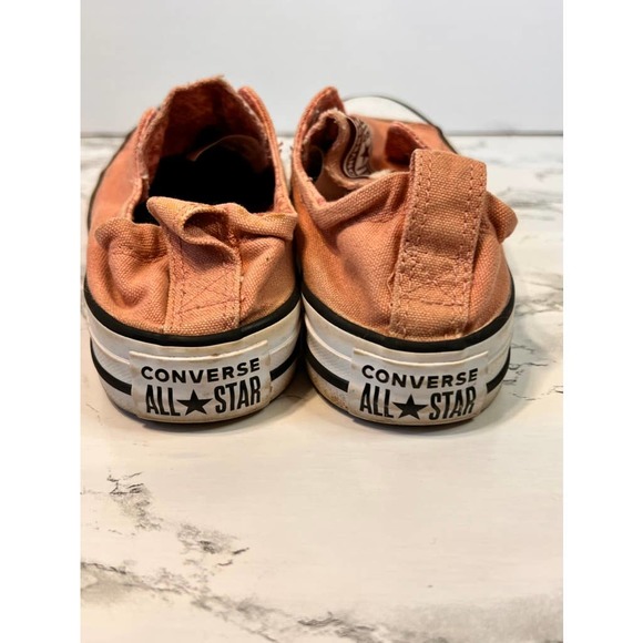 Pink Converse Low Top no lace Shoes size 6 - Picture 7 of 9